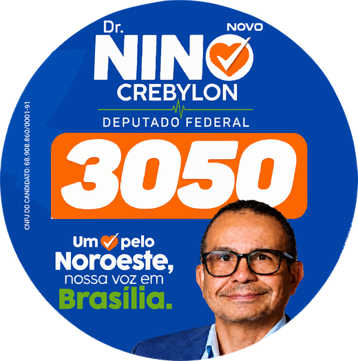 Dr. Nino Crebylon — Deputado Federal 3050